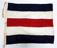 MILITARY SIGNAL FLAG DATED JULY 1944