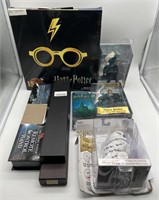(S) Harry Potter Neca Figures, Wands and Socks.