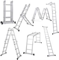 N1531  Ktaxon 12.5FT Scaffold Ladder