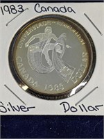 1983 Canada Silver Dollar