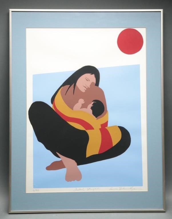 "Tribal Strength" Serigraph- Connie Seabourn Ragan