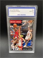 1992 Michael Jordan/Scottie Pippen Upper Deck