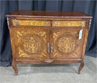 LOUIS XV INLAID CONSOLE