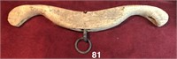 Old ox yoke with hand forged hardware NO SHIPPING