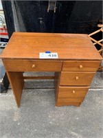 Small Wood Desk 30x17x30