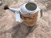 Antique Galv. Watering Can