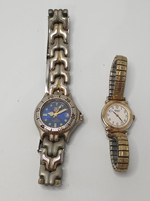 Tag Heuer And Seiko Watch