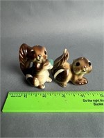 Squirell Salt and Pepper Shakers
