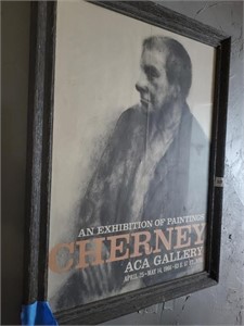 1966 an Exhibition of Paintings Cherney AGA