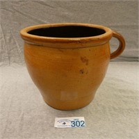 FH Cowden, Harrisburg Stoneware Handled Crock