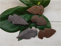 HAND KNAPPED ARTIFACT TOOLS ROCK STONE LAPIDARY SP