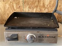 Black stone grill