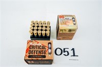40 ROUNDS OF HORNADY TRIPLE DEFENSE 410GA