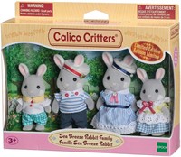 Calico Critters Sea Breeze Rabbit Family Set