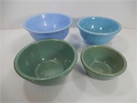 Blue & Green Bowls (see photos)