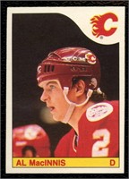 1985-86 Al MacInnis Rookie Hockey Card #237 OPC