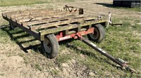 (M) 12' Wooden Hay Wagon