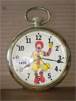 1978 McDonalds Pocket watch style WALL clock