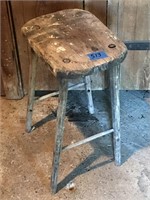 Primitive Wooden Stool