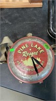 PINE LAKE RESORT CANTEEN CLOCK