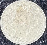 1900 Liberty Head V Nickel
