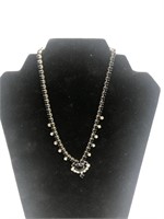 Vintage black necklace