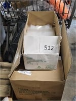 4-200ct poly clear bags 6x4x8”