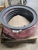 skid of 7 large metal rings