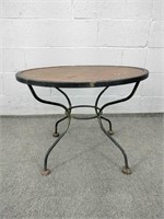 Wrought Iron Patio Table