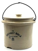 The Gourmet Boila Challis Pat. No. 8 Pudding Jar