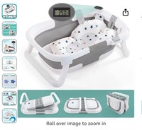 nordmiex Foldable Baby Bathtub for Infants