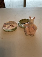 Russ Bunny and Plates