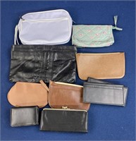 Makeup pouches, Billfolds and more