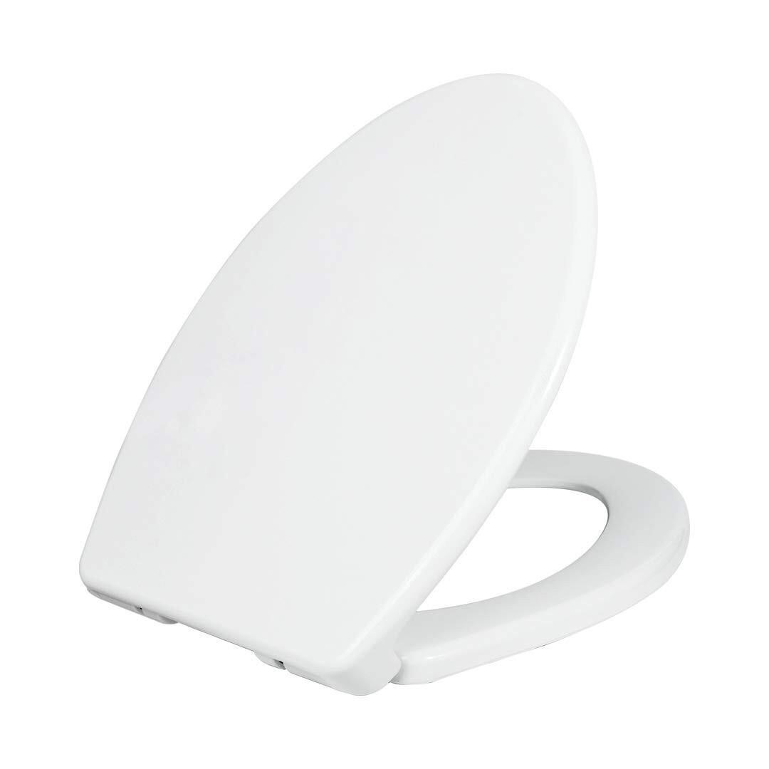 LUXE TS1008E Elongated Comfort Fit Toilet Seat wi