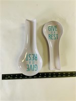 12 pcs Give it a rest Spoon Trays