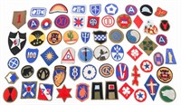 WWII US ARMY SHOULDER PATCHES