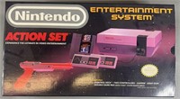 1989 Nintendo NES Action Set Complete In Box