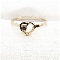 $460 10K  Sapphire Ring
