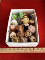 Box of Disney Plush Stuffed Toys