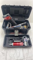 Tool box with tools