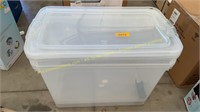 2ct. Homz Clear Storage Totes