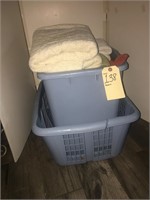 LAUNDRY BASKETS AND TOWELS