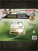 FIRST ALERT CARBON MONOXIDE ALARM