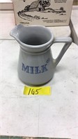 Stone milk pitcher