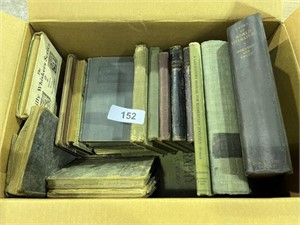 Large Box of Antique & Vintage Books