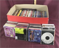 Assorted Lot of DVDs and CDs