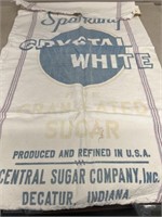 Sugar bag sparkling crystal white