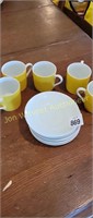 Small cups and saucers
