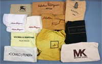 Assorted Designer Accessory Dust Bags