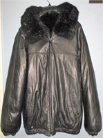 Fur Lined Motorcycle Riding Jacket